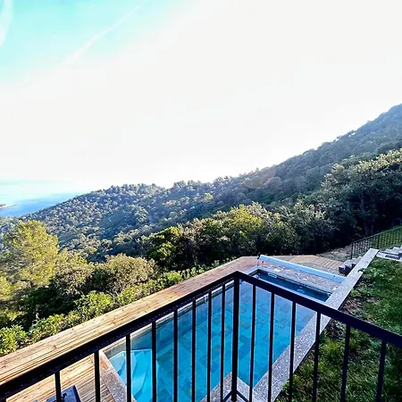 Casa de Férias Maison Gaou Bénat Vue à 180° Bormes-les-Mimosas