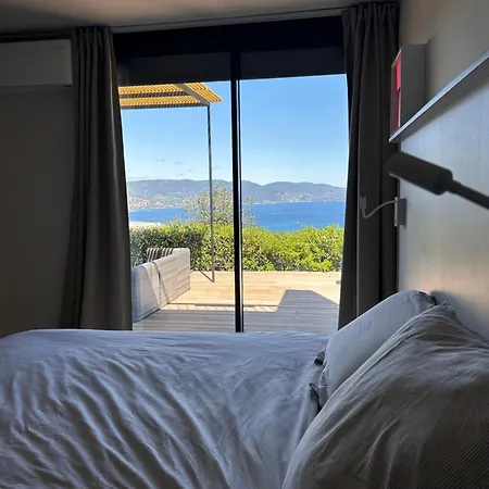 펜션 Maison Gaou Benat Vue A 180° 봄레미모사